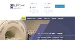 Desktop Screenshot of gulfcoastmri.com